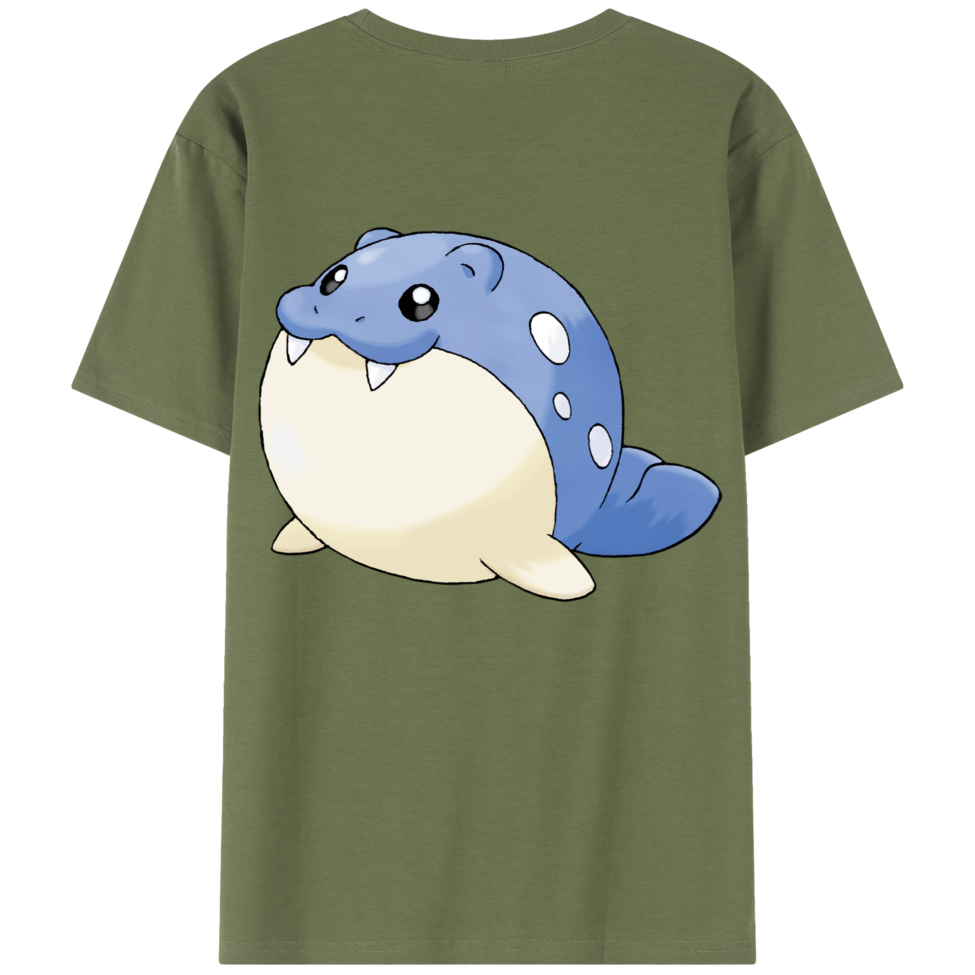 （画像用） ポケットモンスター Pokémon 綿100％半袖Tシャツ（背面プリント）